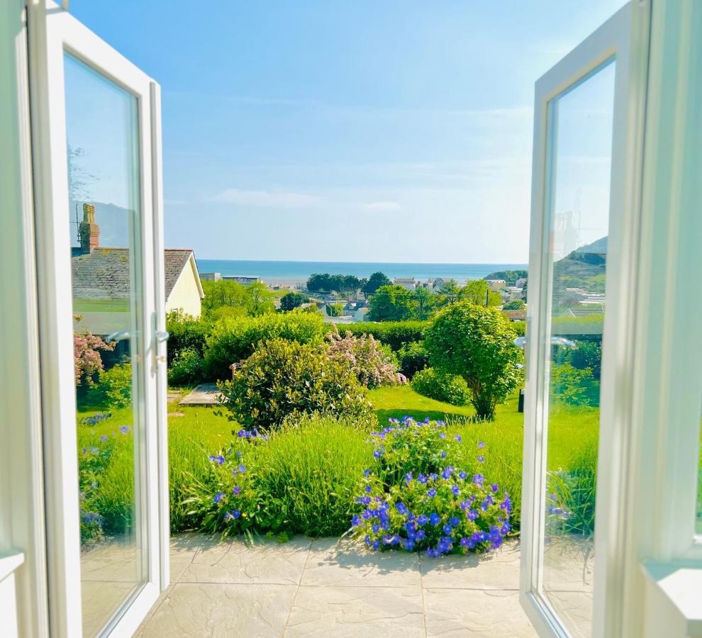 Gordy Hall -Sea Facing Welsh Cottage With Stunning Views ペンディン エクステリア 写真