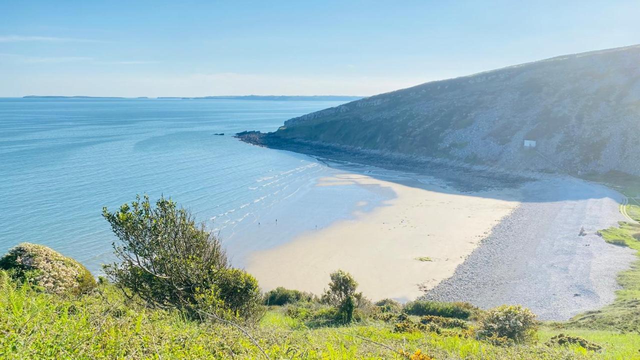 Gordy Hall -Sea Facing Welsh Cottage With Stunning Views ペンディン エクステリア 写真