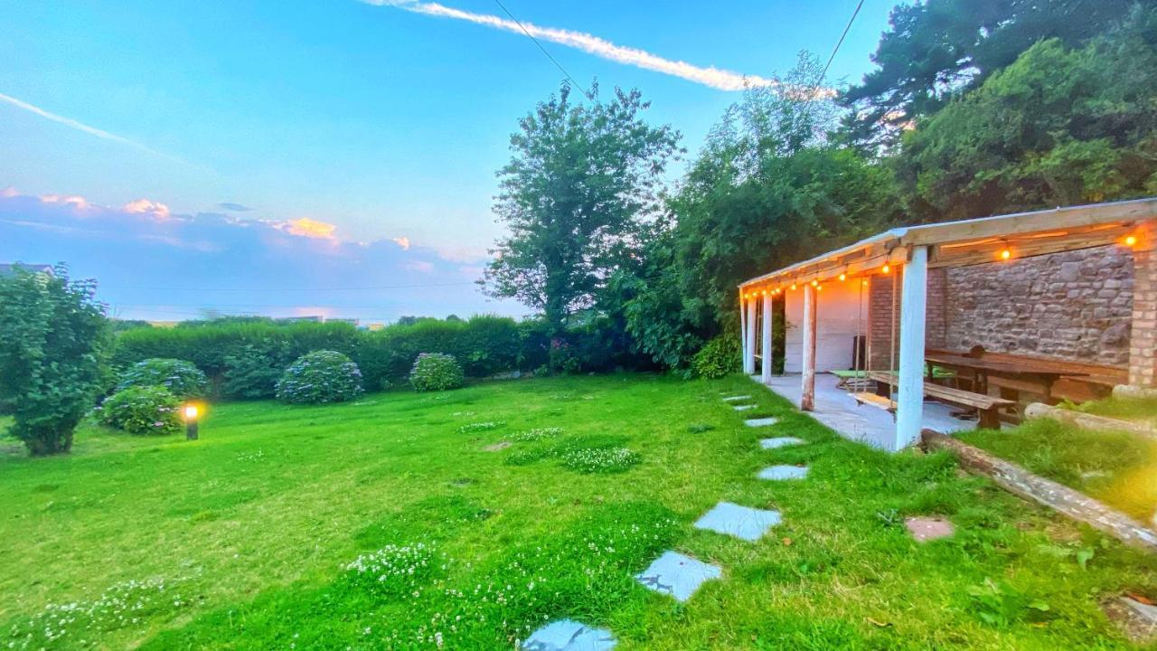 Gordy Hall -Sea Facing Welsh Cottage With Stunning Views ペンディン エクステリア 写真
