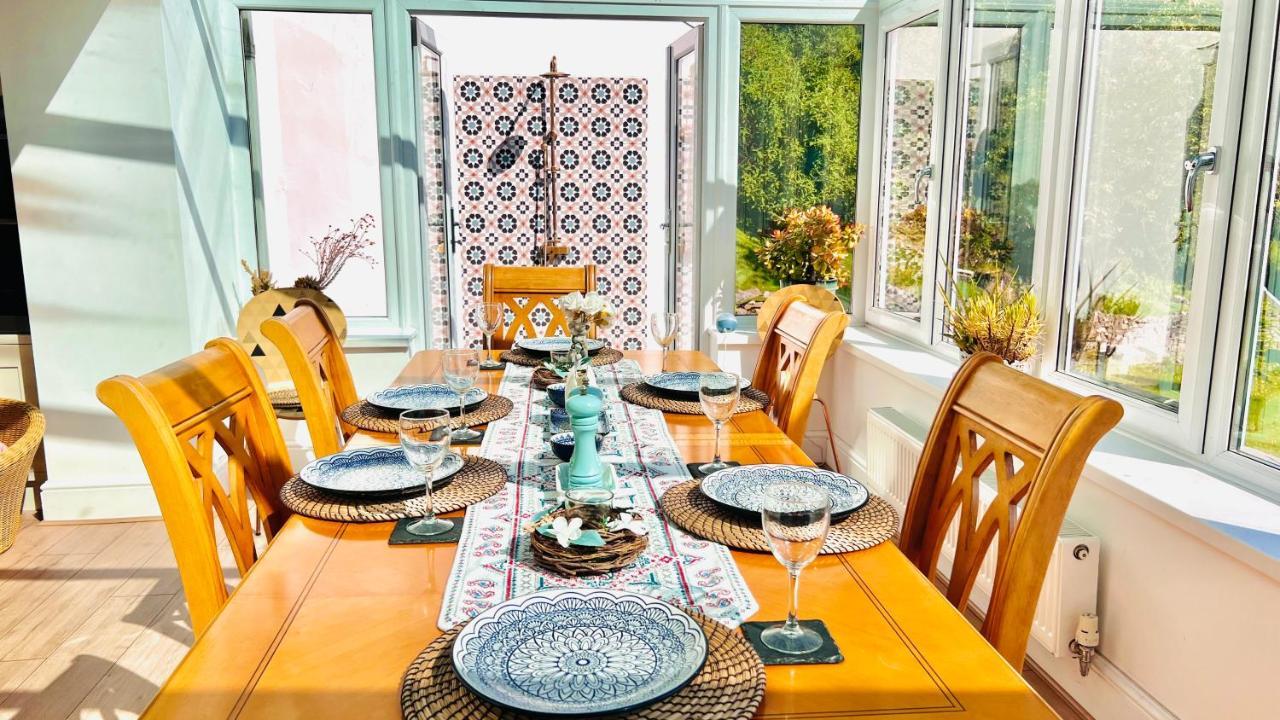 Gordy Hall -Sea Facing Welsh Cottage With Stunning Views ペンディン エクステリア 写真