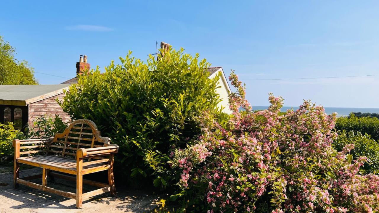 Gordy Hall -Sea Facing Welsh Cottage With Stunning Views ペンディン エクステリア 写真