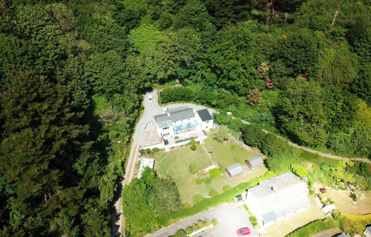 Gordy Hall -Sea Facing Welsh Cottage With Stunning Views ペンディン エクステリア 写真
